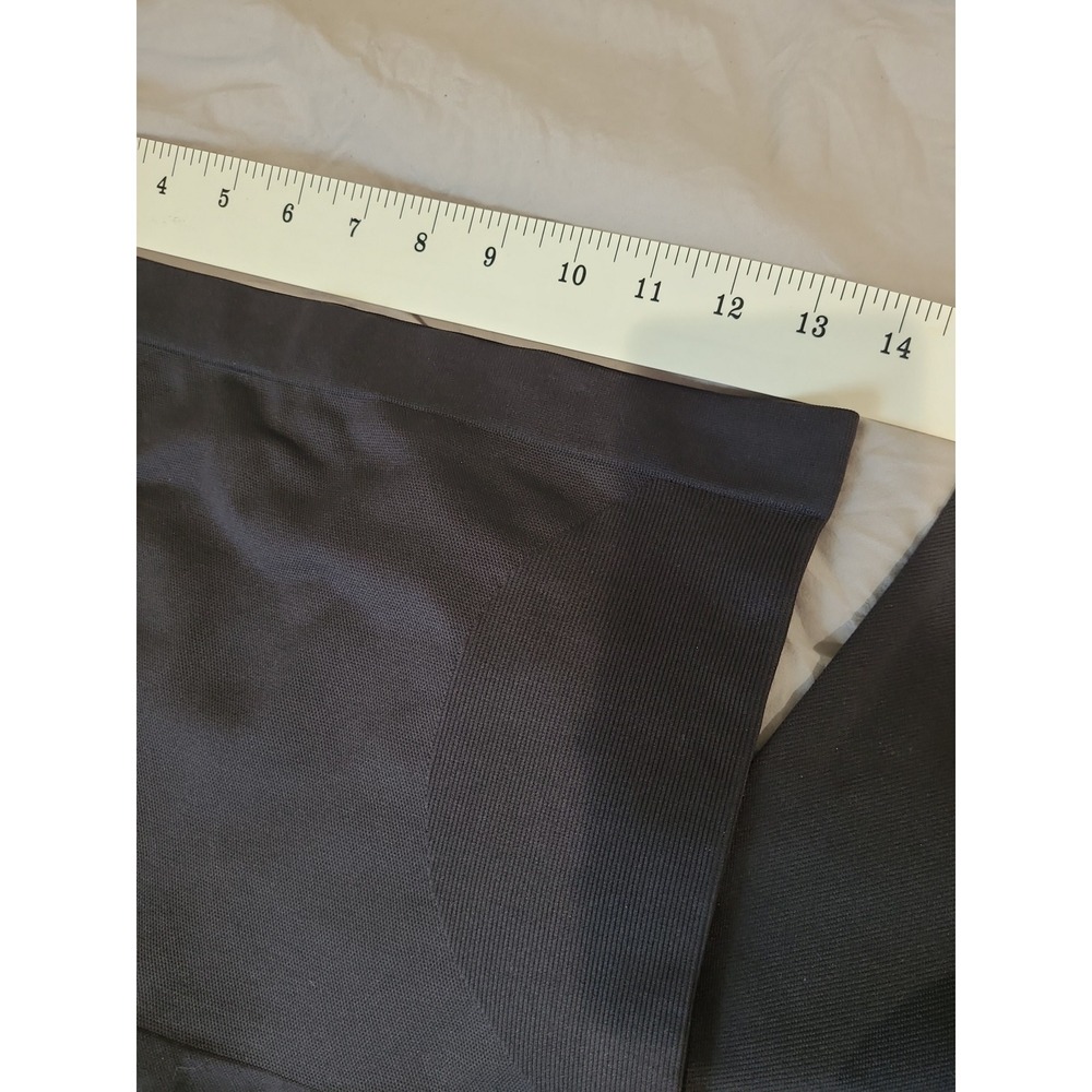 Shapermint body shaping‎ black leggings Women SZ L/XL waist grippers smoothing - Picture 4 of 8